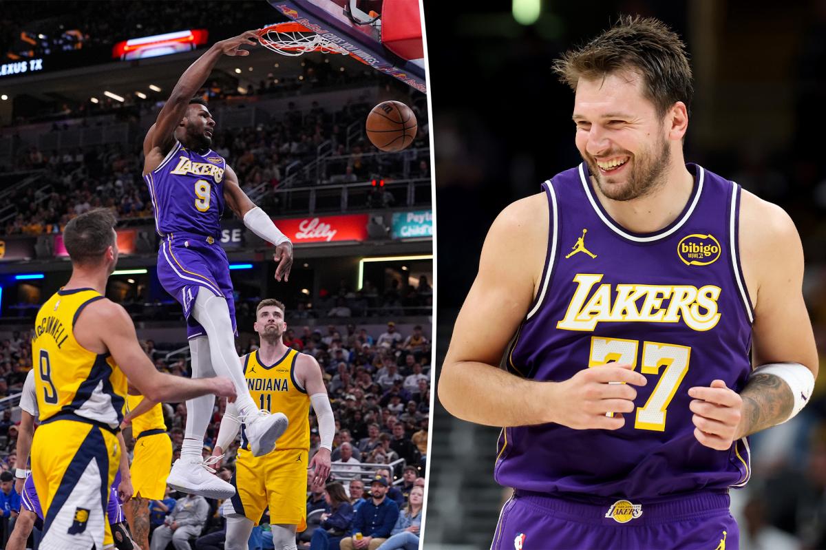 Bronny James helped Lakers get over the hump vs. Pacers