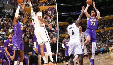 Lakers blow out Nets 116-99