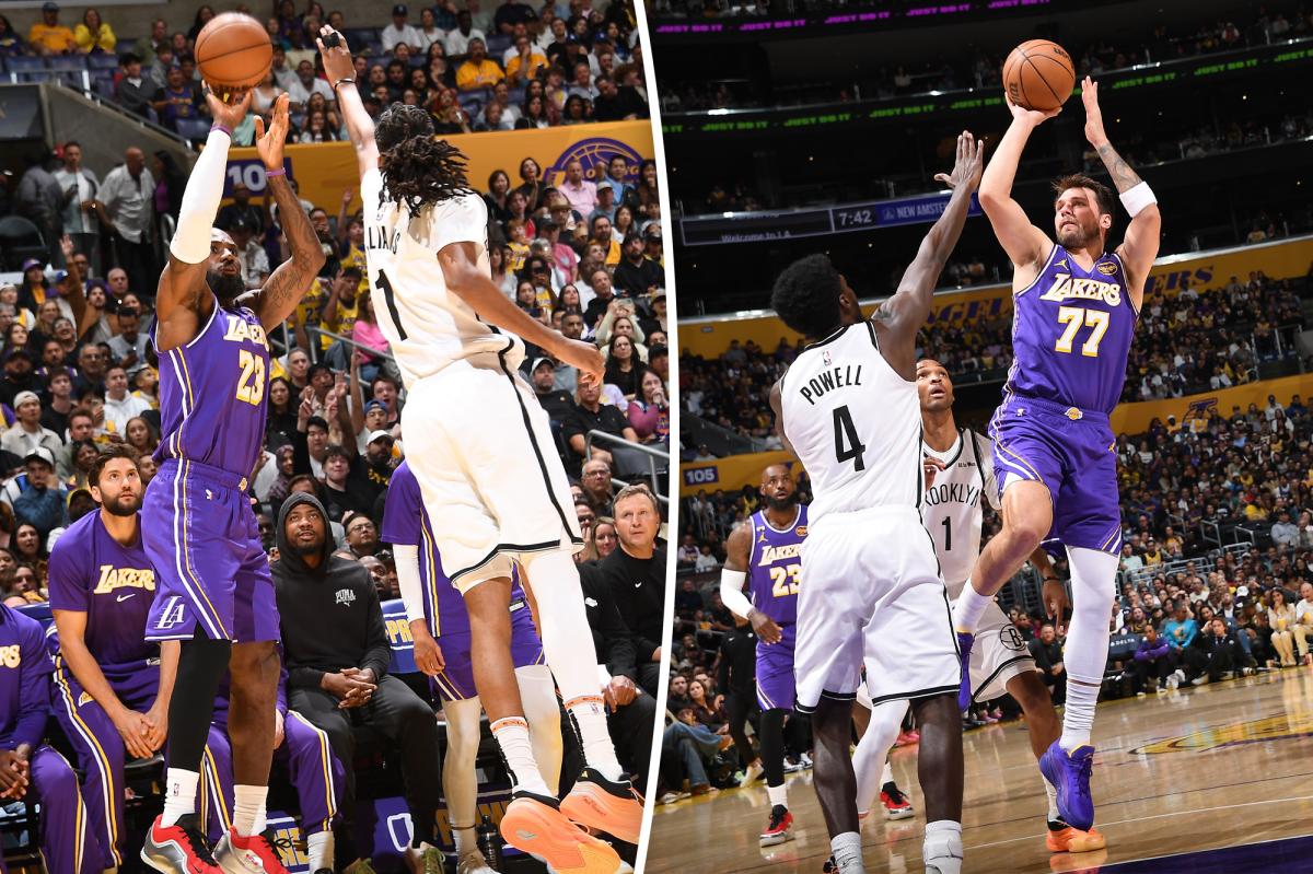 Lakers blow out Nets 116-99