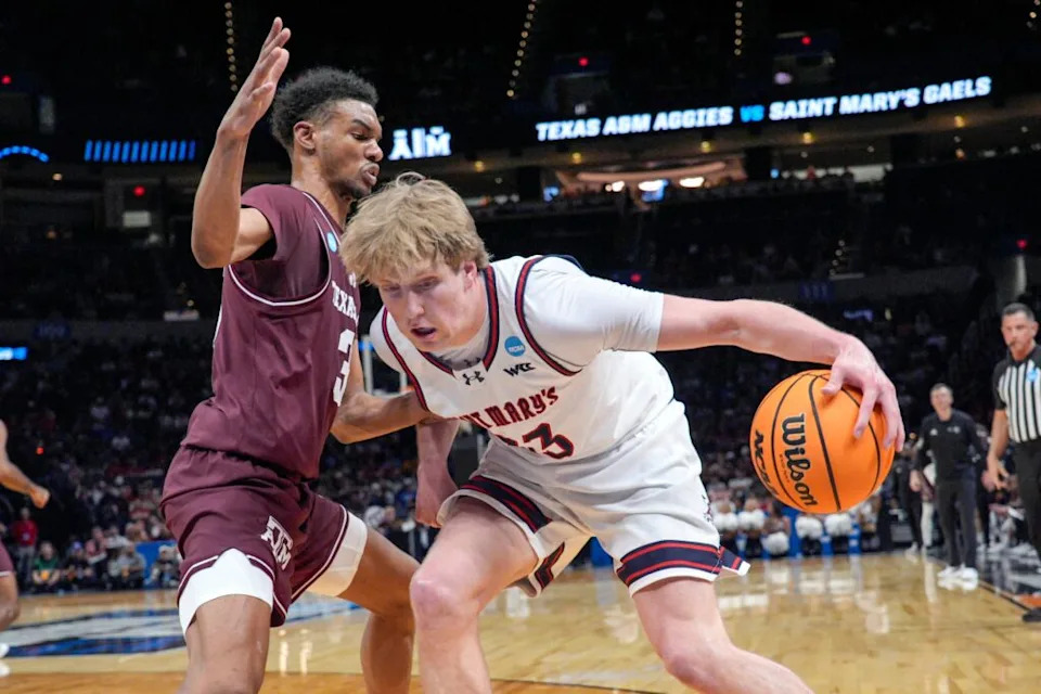 2. No. 10 Texas A&M beat No. 7 Saint Mary’s