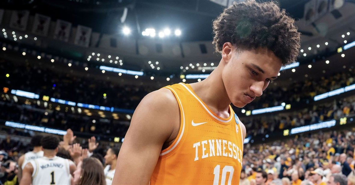 What Nate Ament said about NBA Draft decision after Tennessee basketball's loss in Elite Eight