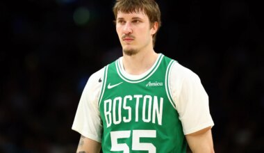 Celtics provide Baylor Scheierman injury update ahead of Sixers game
