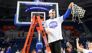 No. 7 Florida celebrates SEC title and sets sights on a top seed in the NCAA Tournament