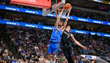 Best images from Thunder's 100-87 win over Mavericks