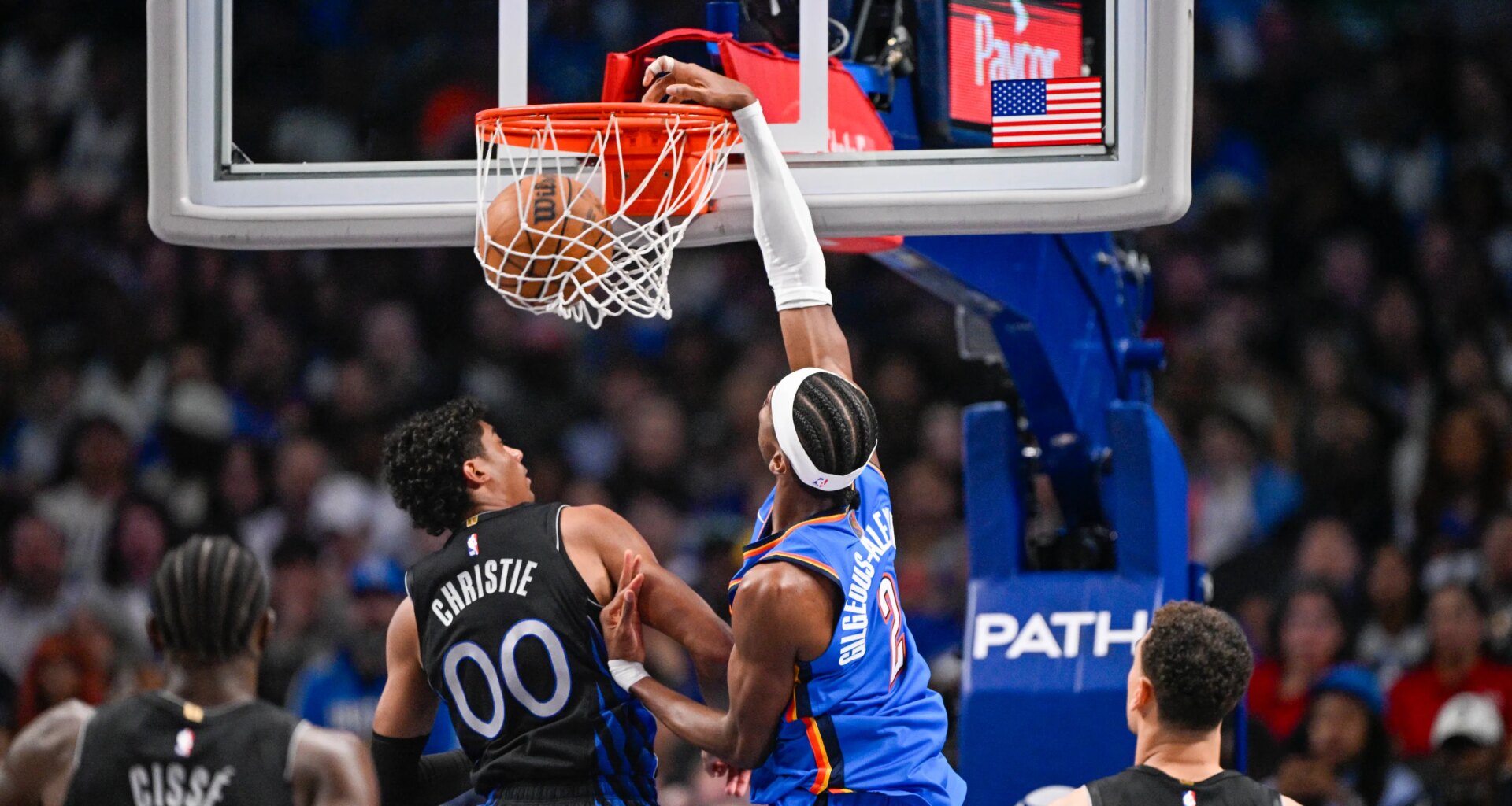 Thunder cruise to 100-87 win over Mavericks