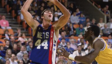 Nets jersey history No. 44
