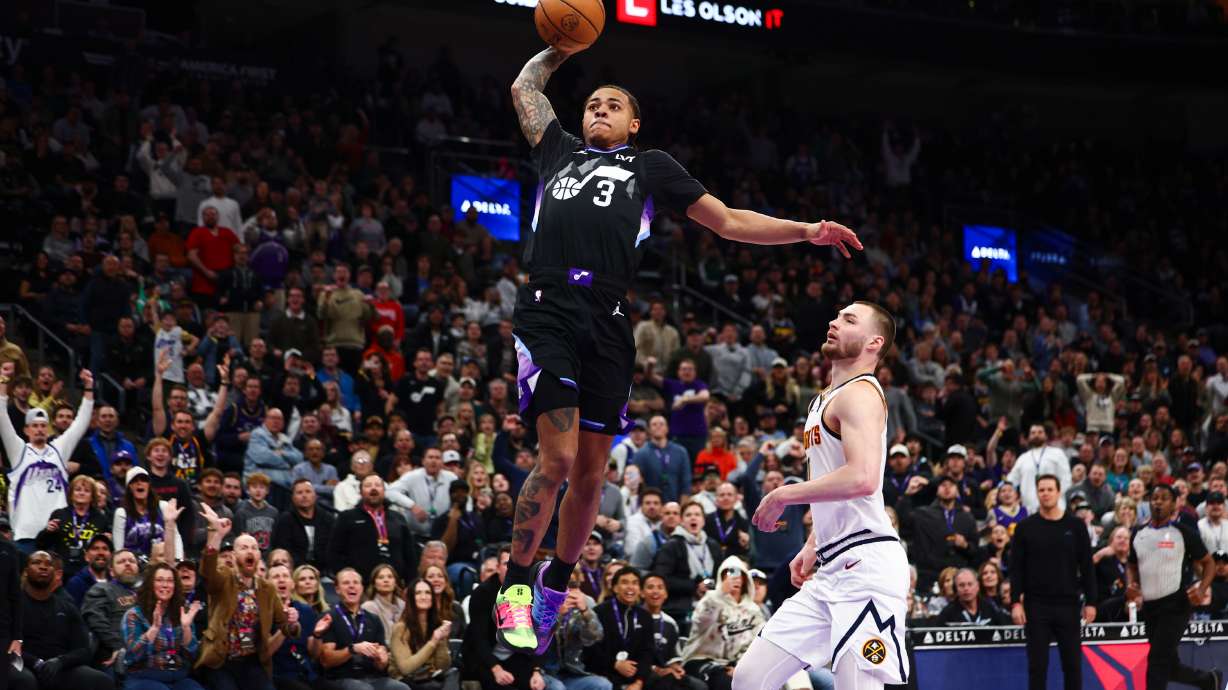 Nuggets outlast Jazz 128-125 as Keyonte George, Jamal Murray duel