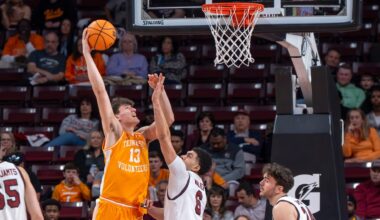Estrella and Okpara lead No. 23 Tennessee to dominant 78-59 win over South Carolina