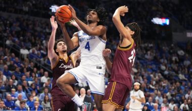 No. 25 Saint Louis beats Loyola Chicago 79-65 to earn top seed in A-10 tourney