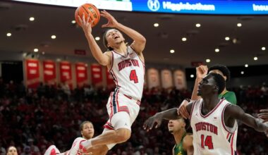 Flemings, Sharp lead No. 7 Houston past Baylor 77-64
