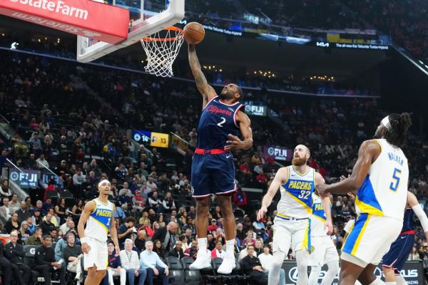 Kawhi Leonard, Clippers overwhelm struggling Pacers