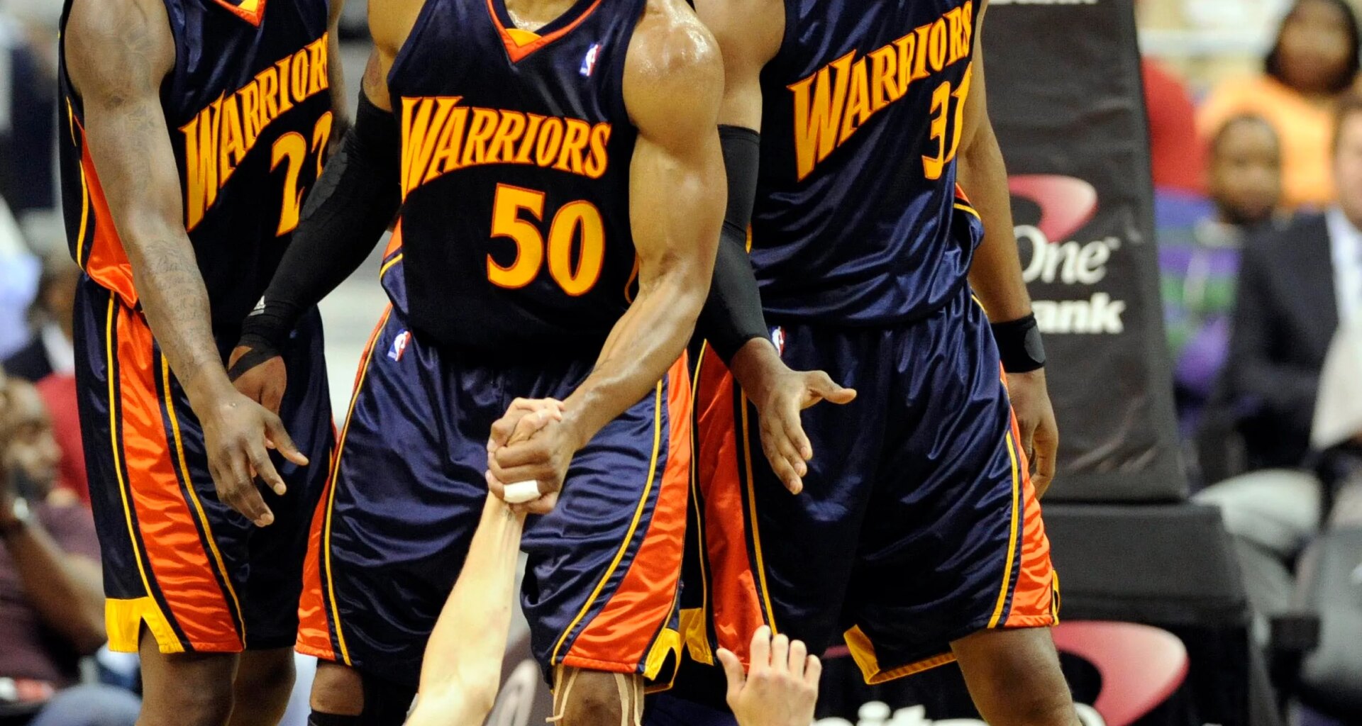 Warriors jersey history - No. 50