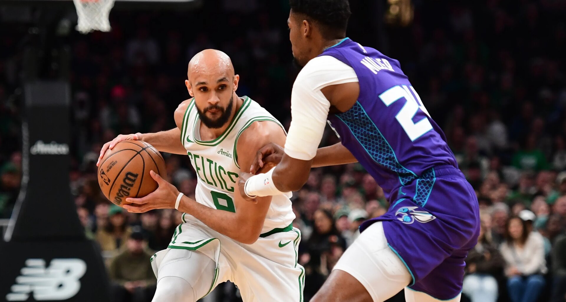 Derrick White on what went wrong for Celtics in loss to Hornets
