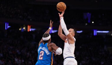 Thunder on wrong side of 2 mistakes in 103-100 win over Knicks