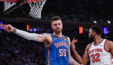 Mark Daigneault offers injury updates on Isaiah Hartenstein, Alex Caruso