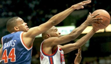 Nets jersey history No. 44