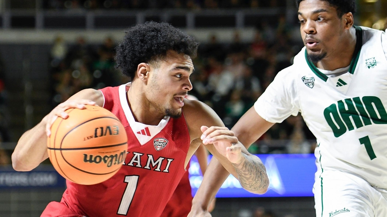 No. 19 Miami (Ohio) caps a 31-0 regular season with a 110-108 overtime win at Ohio