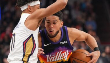 Behind Devin Booker's hot 3rd quarter, Phoenix Suns top New Orleans Pelicans