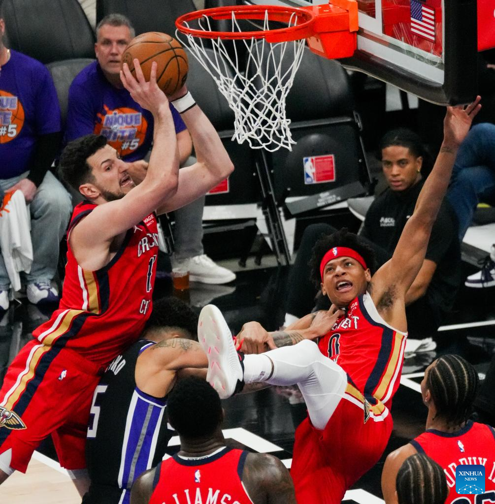 New Orleans Pelicans vs. Sacramento Kings-Xinhua
