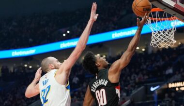 Scoot Henderson scores 28 points as the Trail Blazers beat the reeling Pacers 131-111