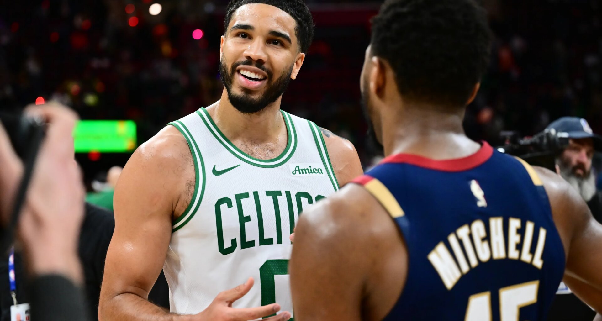 Jayson Tatum on how players around NBA have reacted to Celtics return
