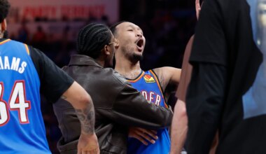 Best images from Thunder's 129-126 win over Nuggets