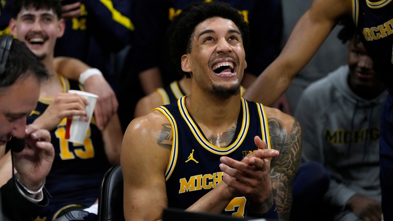 Michigan's Yaxel Lendeborg and Dusty May and Illinois' Keaton Wagler take top AP All-Big Ten honors