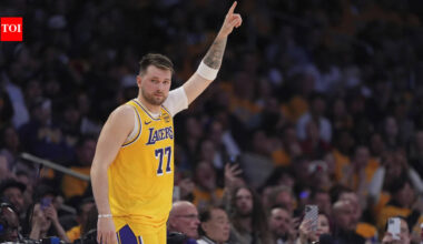 Los Angeles Lakers: Why Luka Doncic has been fined? Los Angeles Lakers star punished for controversial gesture toward referee | NBA News