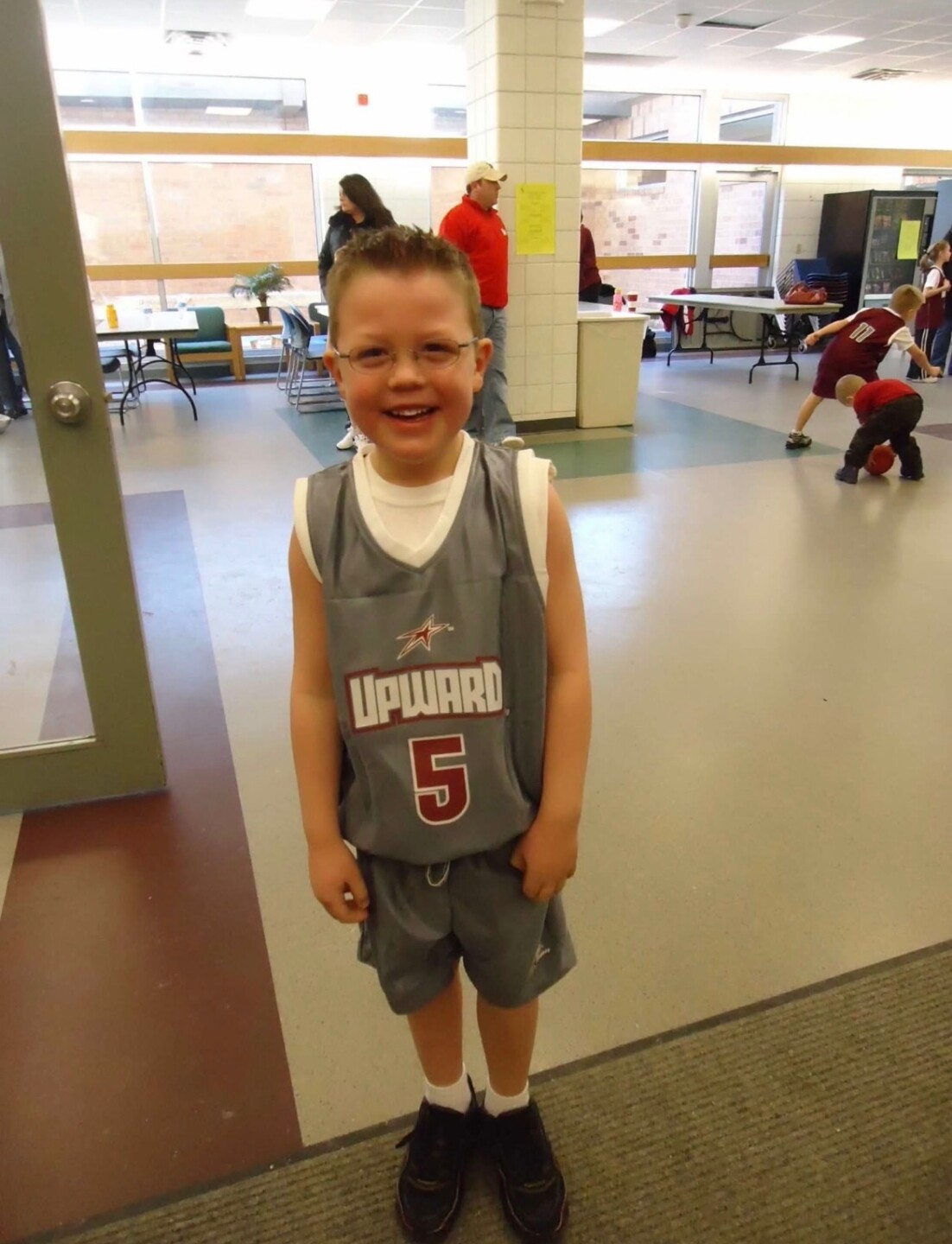 Kon Knueppel's first basketball game