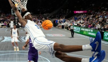 AJ Dybantsa shines with 40-point night in No. 10 seed BYU's Big 12 tourney win over K-State