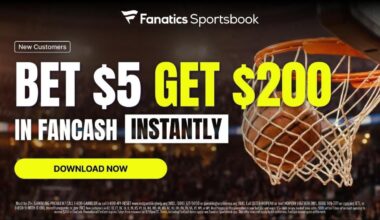 Fanatics Sportsbook promo code CBSFAN: Bet $5, Get $200 FanCash immediately for 76ers-Pistons, Thursday NBA