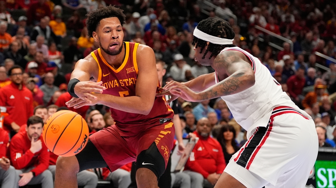 Jefferson's double-double sends No. 7 Iowa St to 75-53 rout of No. 16 Texas Tech in Big 12 tourney