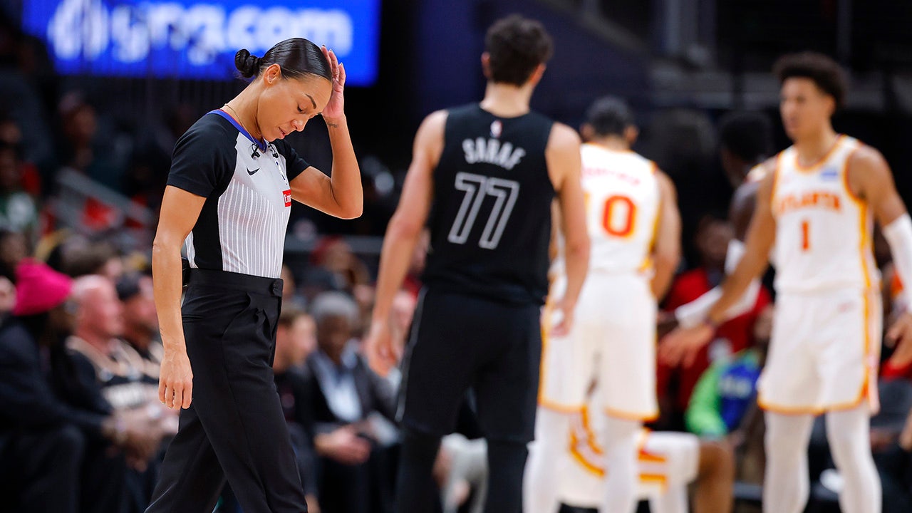 NBA referee Sha'Rae Mitchell suffers head injury in Hawks-Nets game