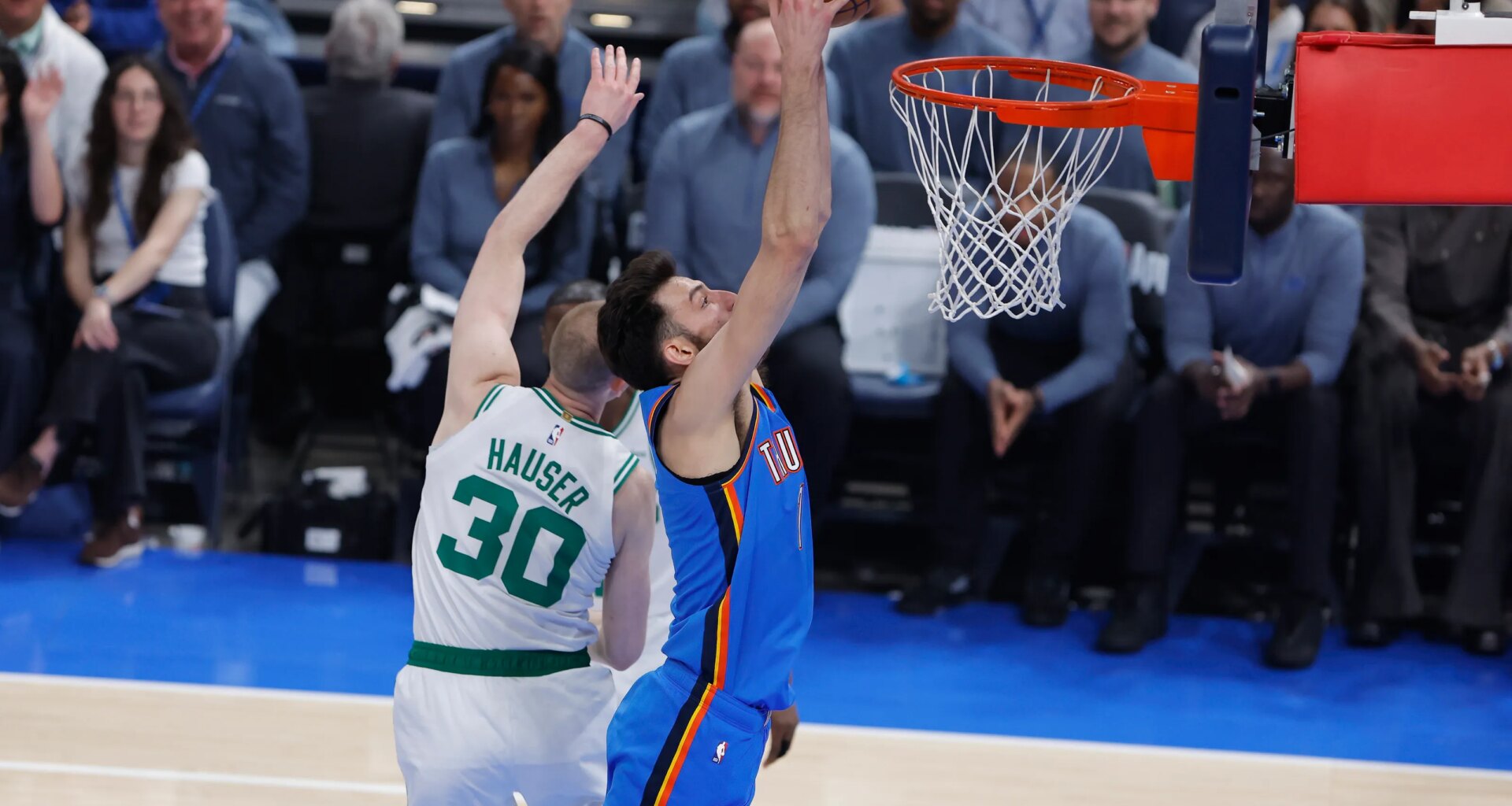No mistakes were made in Thunder's 104-102 win over Celtics