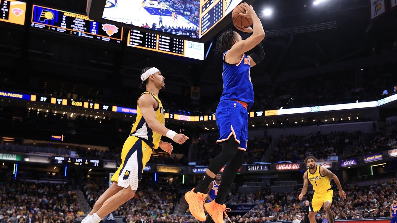 Knicks' Jalen Brunson, OG Anunoby lead way past Pacers