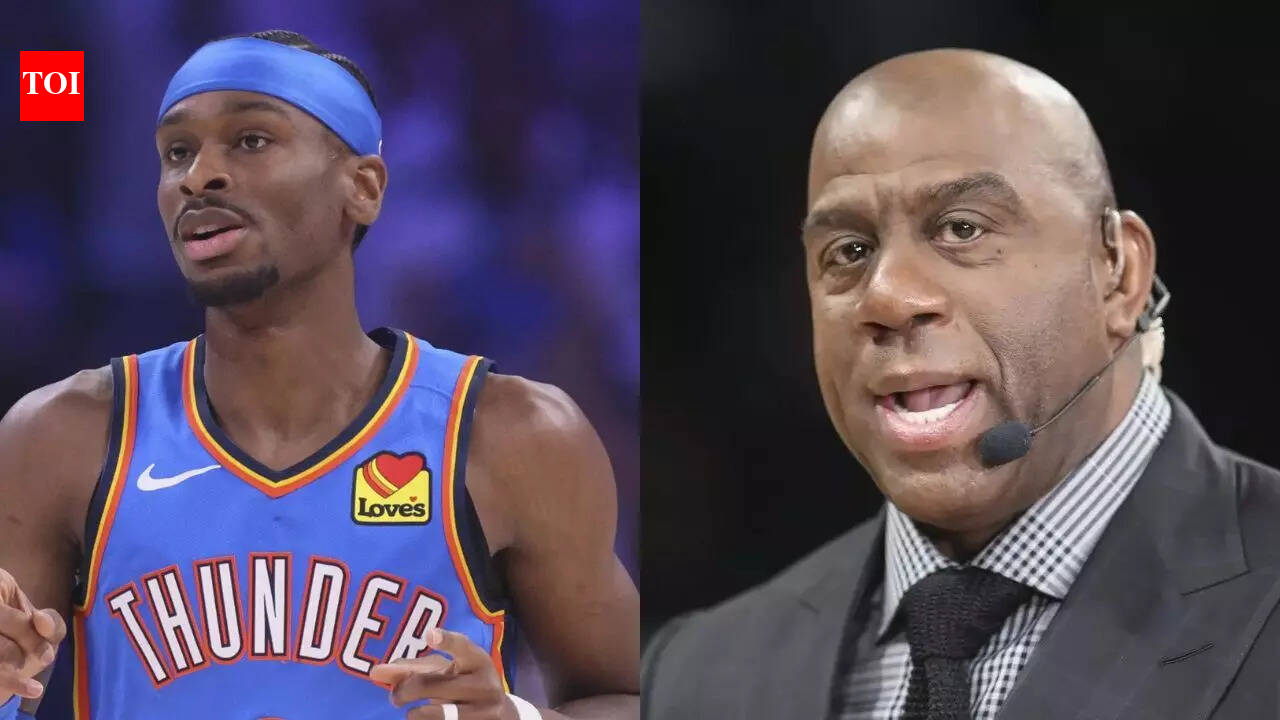 Lakers legend Magic Johnson sends heartfelt message for OKC Thunder star Shai Gilgeous-Alexander following his record-breaking feat | NBA News