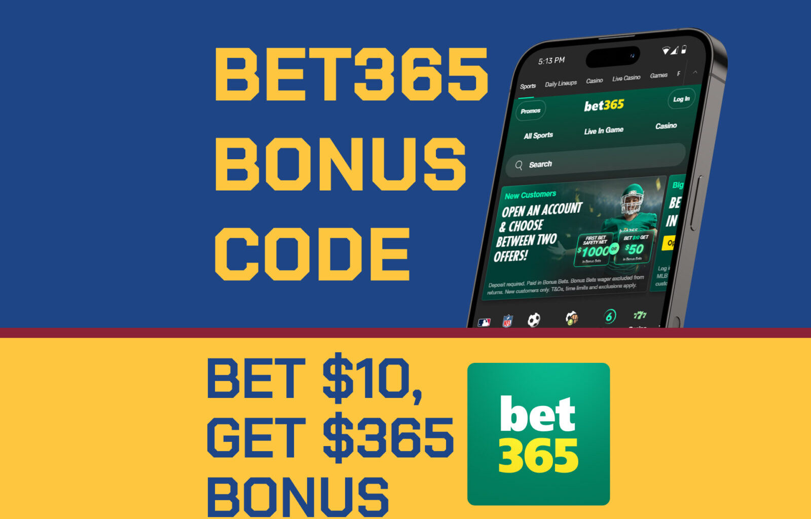 bet365 bonus code