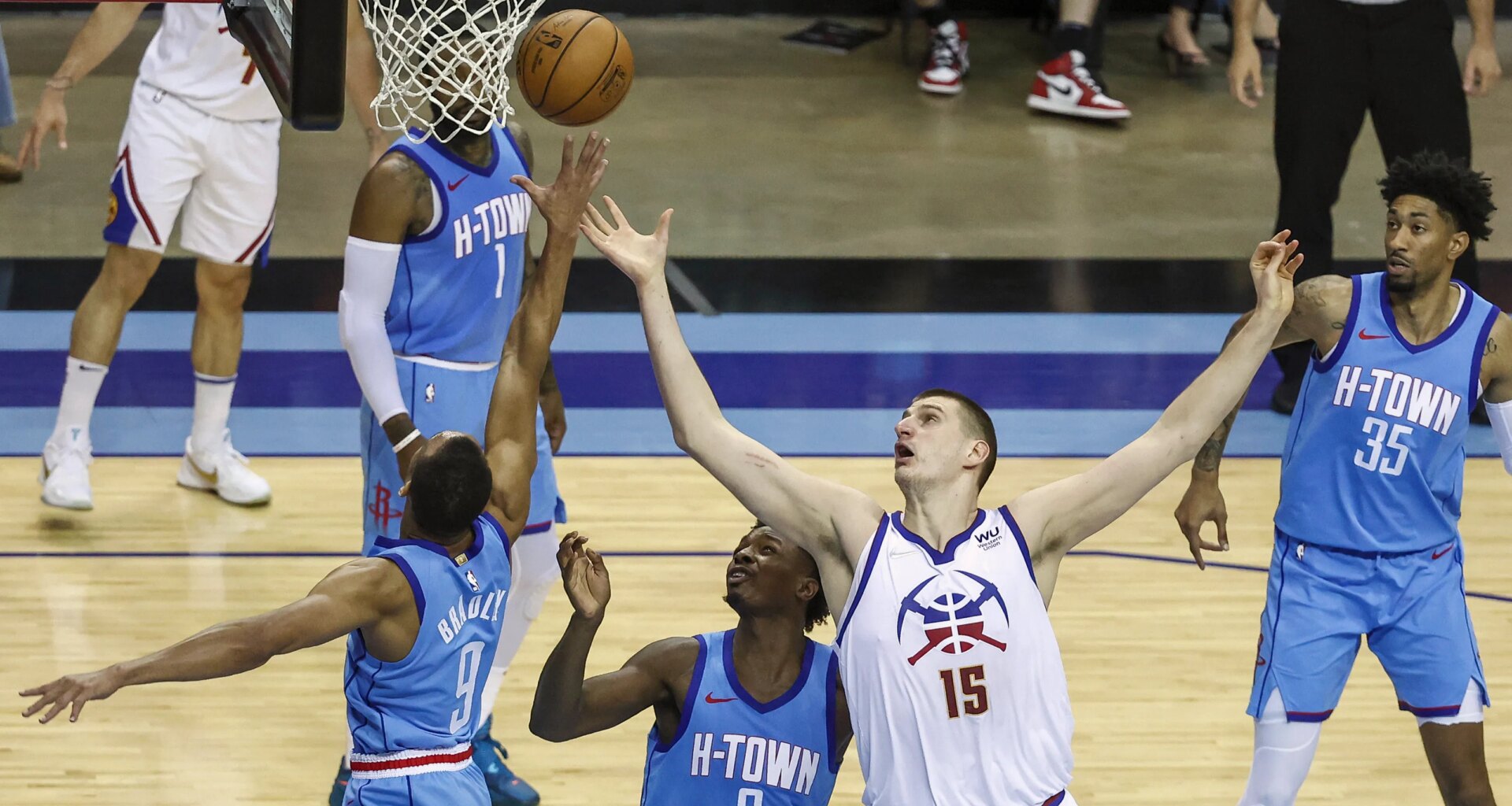 Rockets jersey history No.9 - Avery Bradley (2021)