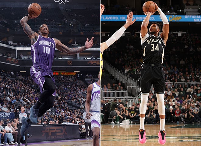 DeMar DeRozan, Giannis Antetokounmpo
