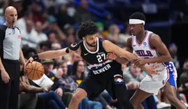 Nuggets dominate short-handed 76ers in 124-96 win