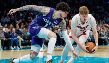 Without Adebayo, Heat falls to Hornets in Charlotte