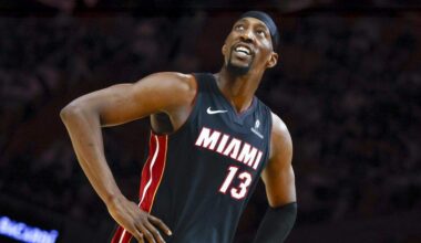 Heat’s Bam Adebayo upraded to probable for Thursday vs. Lakers
