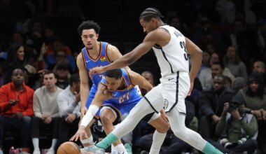 Best images from Thunder's 121-92 win over Nets