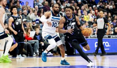 Timberwolves roll past Jazz in blowout despite Sensabaugh's 41 points