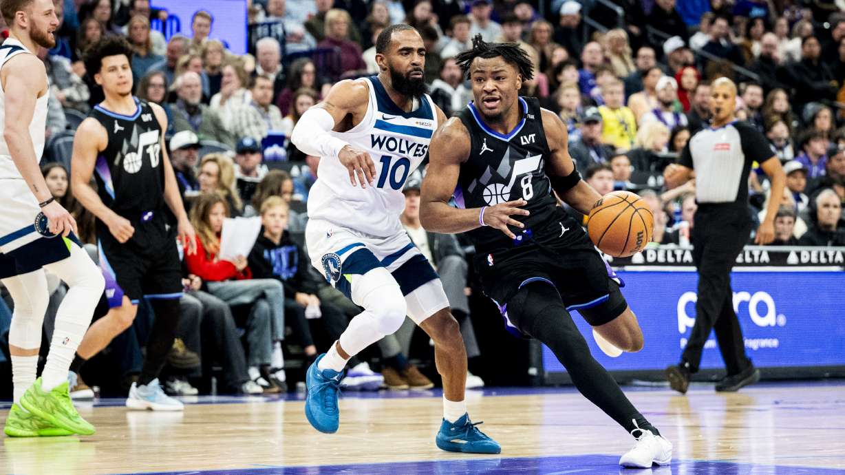 Timberwolves roll past Jazz in blowout despite Sensabaugh's 41 points