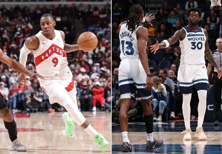 RJ Barrett, Ayo Dosunmu, Julius Randle