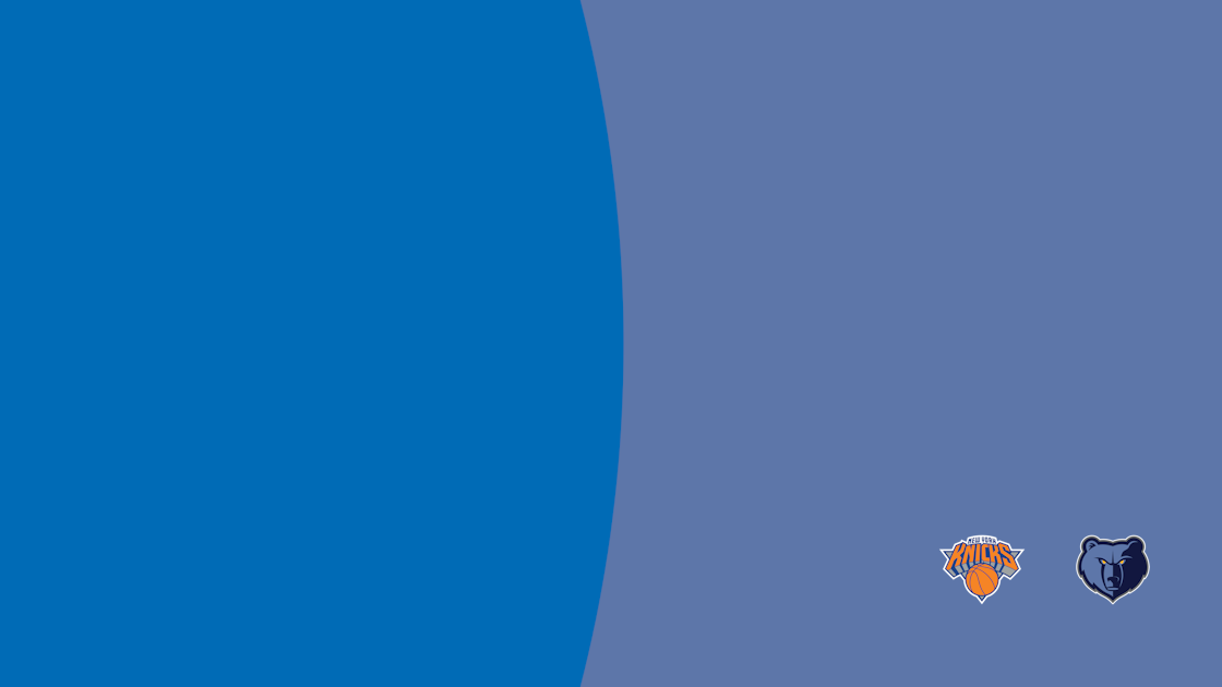 Watch New York Knicks at Memphis Grizzlies (Free Trial)