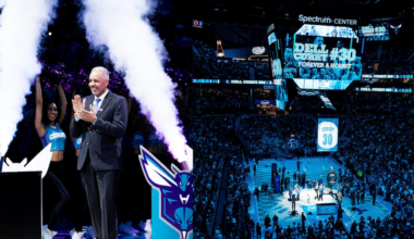 Hornets retire Dell Curry’s No. 30 jersey during halftime ceremony in Charlotte
