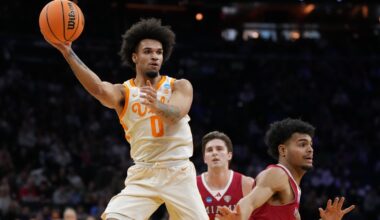Ja'Kobi Gillespie shines with 29 points as No. 3 seed Tennessee beats Miami (Ohio) 78-56