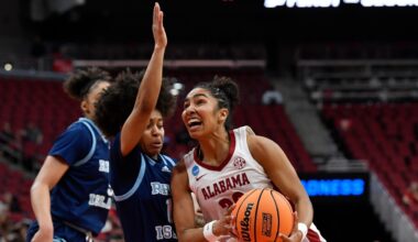 Timmons, Cody lead Alabama past Rhode Island 68-55 for NCAA Tournament win in 1st round